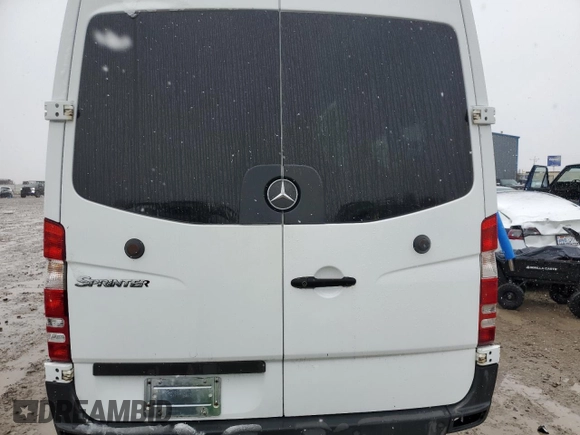 2011 Mercedes-Benz Sprinter with VIN WD3PF4CD0B5588033, listed as a Copart auction lot 45869255 with 241,977 mi miles and Salvage Title. Bid and sale history available at DreamBid. Image 6.