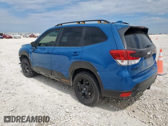 2022 Subaru Forester Wilderness with VIN JF2SKAMC2NH527657, listed as a Copart auction lot 57845595 with 36,981 mi miles and Salvage title. Bid and sale history available at DreamBid. Image 2.