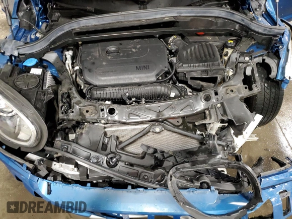 2020 MINI Countryman Cooper S with VIN WMZYX1C03L3L58471, listed as a Copart auction lot 47580035 with 64,685 mi miles and Salvage title. Bid and sale history available at DreamBid. Image 12.