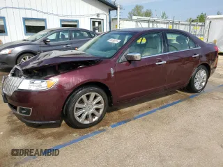 2011 Lincoln MKZ with VIN 3LNHL2JC0BR766629, listed as a Copart auction lot 56338015 with 118,728 mi miles and Salvage title. Bid and sale history available at DreamBid. Image 1.