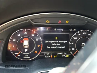 2018 Audi Q7 Premium Plus z VIN WA1LHAF7XJD049985, wystawiony jako Copart lot #60233295 z przebiegiem 71 011 mil mil oraz Szkoda całkowita • Salvage title. Historia ofert i sprzedaży dostępna na DreamBid. Obrazek 9.