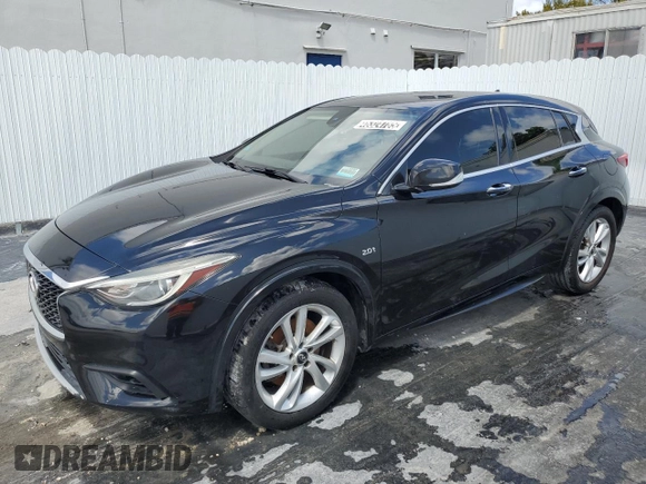 2017 Infiniti QX30 with VIN SJKCH5CP1HA033054, listed as a Copart auction lot 46324785 with 122,633 mi miles and Clean title. Bid and sale history available at DreamBid. Image 1.