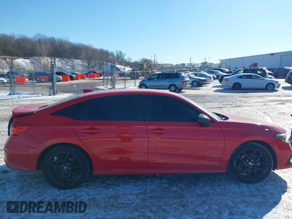 2024 Honda Civic Sport z VIN 2HGFE2F59RH554562, wystawiony jako IAAI lot #41647258 z przebiegiem 12 798 mil mil oraz . Historia ofert i sprzedaży dostępna na DreamBid. Obrazek 13.