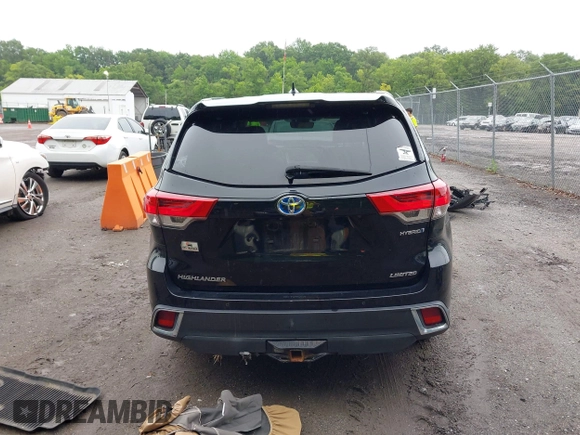 2018 Toyota Highlander Hybrid Limited with VIN 5TDDGRFH1JS050550, listed as a IAAI auction lot 42524426 with 179,408 mi miles and . Bid and sale history available at DreamBid. Image 16.