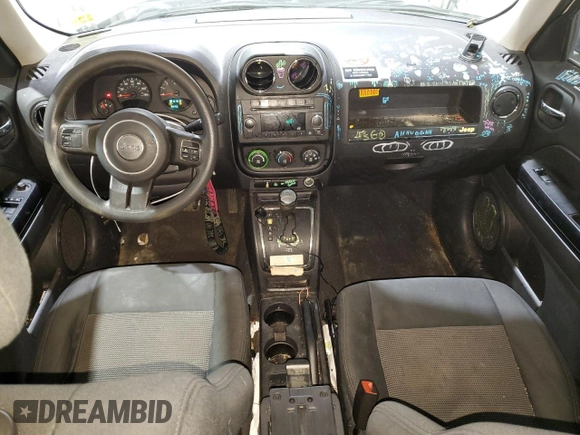 2011 Jeep Patriot Sport with VIN 1J4NT1GA4BD263521, listed as a Copart auction lot 54666735 with 176,606 mi miles and Salvage title. Bid and sale history available at DreamBid. Image 8.
