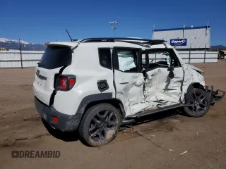 2021 Jeep Renegade 80th Anniversary with VIN ZACNJDBB3MPM38405, listed as a Copart auction lot 57066995 with Not provided miles and Salvage title. Bid and sale history available at DreamBid. Image 3.