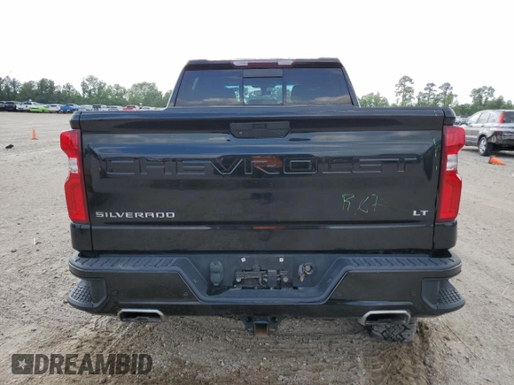 2021 Chevrolet Silverado 1500 LT Trail Boss with VIN 3GCPYFEL6MG114129, listed as a Copart auction lot 55055105 with 77,564 mi miles and Salvage Title. Bid and sale history available at DreamBid. Image 6.