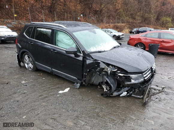 2021 Volkswagen Tiguan SE with VIN 3VV2B7AX5MM002564, listed as a Copart auction lot 81815144 with 0 mi miles and Non Repairable. Bid and sale history available at carsss.com. Image 4.
