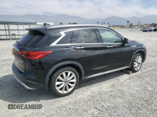 2019 Infiniti QX50 Luxe with VIN 3PCAJ5M15KF113240, listed as a Copart auction lot 53139265 with 66,364 mi miles and Salvage title. Bid and sale history available at DreamBid. Image 3.
