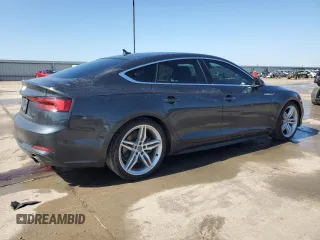 2019 Audi A5 Sportback Premium Plus z VIN WAUENCF57KA025046, wystawiony jako Copart lot #46602465 z przebiegiem 33 715 mil mil oraz Szkoda całkowita • Salvage title. Historia ofert i sprzedaży dostępna na DreamBid. Obrazek 3.