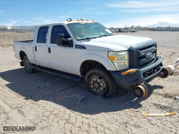 2015 Ford Super Duty F-250 SRW Lariat with VIN 1FT7W2B60FEA89879, listed as a IAAI auction lot 41869311 with 1 mi miles. Bid and sale history available at carsss.com. Image 1.