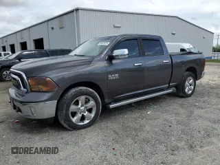 2015 Ram 1500 Big Horn z VIN 1C6RR7TM9FS721748, wystawiony jako Copart lot #56467675 z przebiegiem 147 616 mil mil oraz Czysty tytuł • Clean title. Historia ofert i sprzedaży dostępna na DreamBid. Obrazek 1.