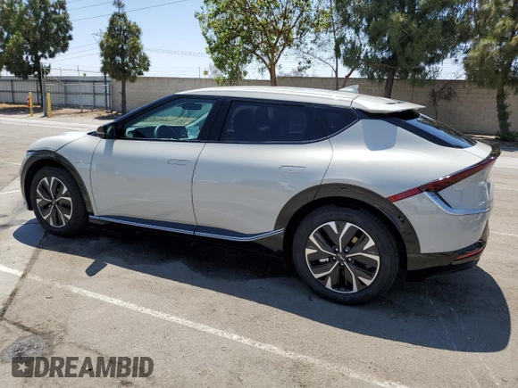 2024 Kia EV6 Wind with VIN KNDC34LA1R5617763, listed as a Copart auction lot 58790344 with 4,650 mi miles and Salvage Title. Bid and sale history available at carsss.com. Image 2.