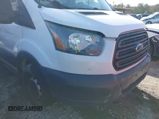 2018 Ford Transit with VIN 1FTYR3XM4JKA16579, listed as a IAAI auction lot 41560447 with 200,343 mi miles. Bid and sale history available at carsss.com. Image 1.