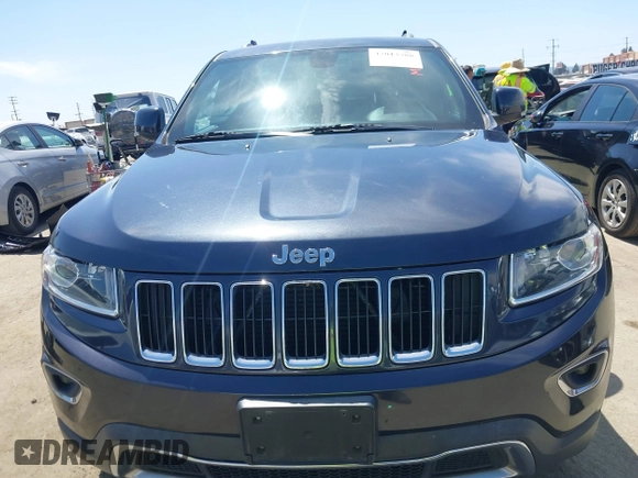 2014 Jeep Grand Cherokee Limited with VIN 1C4RJEBM4EC410243, listed as a IAAI auction lot 42013788 with 177,218 mi miles. Bid and sale history available at carsss.com. Image 12.