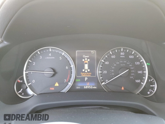 2016 Lexus RX 350 with VIN JTJBZMCA8G2010538, listed as a Copart auction lot 55856555 with 68,952 mi miles and Salvage title. Bid and sale history available at DreamBid. Image 9.