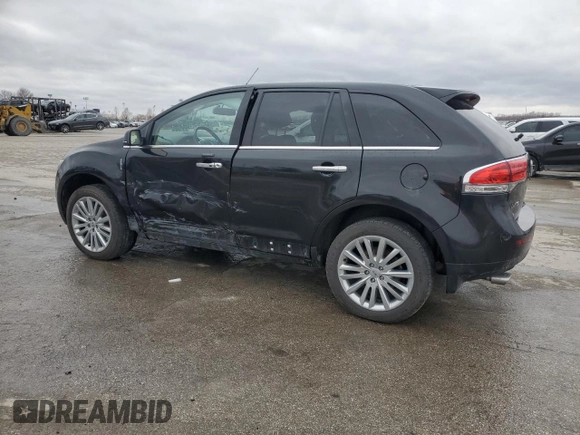2013 Lincoln MKX with VIN 2LMDJ8JK1DBL43451, listed as a Copart auction lot 47883205 with 45,983 mi miles and Salvage Title. Bid and sale history available at carsss.com. Image 2.