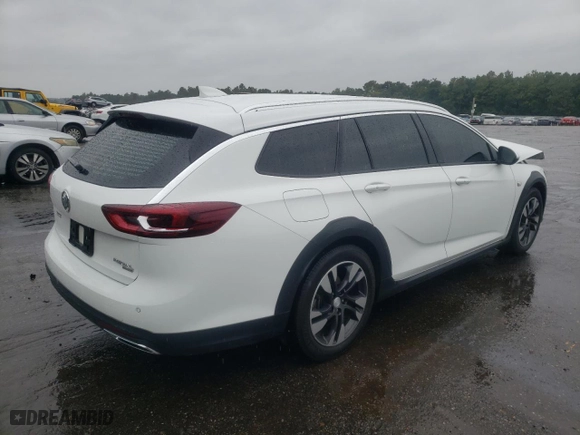 2019 Buick Regal TourX Preferred with VIN W04GU8SX4K1024014, listed as a Copart auction lot 71041594 with 75,112 mi miles and Salvage Title. Bid and sale history available at carsss.com. Image 3.