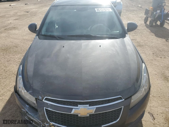 2014 Chevrolet Cruze ECO with VIN 1G1PH5SB8E7127847, listed as a Copart auction lot 86127874 with 0 mi miles and Salvage Title. Bid and sale history available at carsss.com. Image 12.