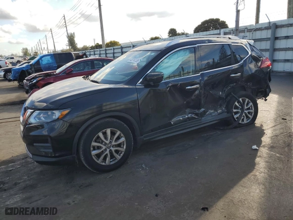 2020 Nissan Rogue SV with VIN JN8AT2MV2LW117436, listed as a Copart auction lot 43314135 with 71,822 mi miles and Non Repairable. Bid and sale history available at carsss.com. Image 1.