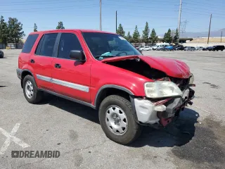 2001 Honda CR-V LX with VIN JHLRD28481S015286, listed as a Copart auction lot 52452615 with 181,830 mi miles and Salvage Title. Bid and sale history available at carsss.com. Image 4.