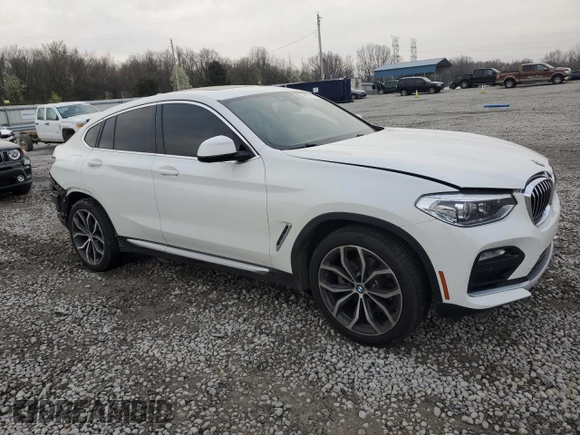 2019 BMW X4 xDrive30i with VIN 5UXUJ3C51KLG55214, listed as a Copart auction lot 48974195 with 68,991 mi miles and Salvage Title. Bid and sale history available at carsss.com. Image 4.