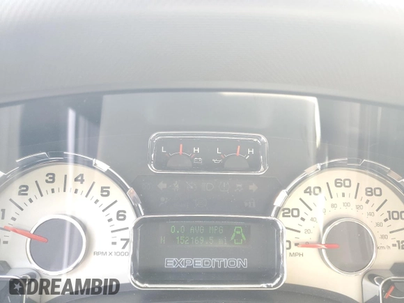 2010 Ford Expedition Max Limited z VIN 1FMJK1K55AEB21569, wystawiony jako Copart lot #60789945 z przebiegiem 152 169 mil mil oraz Szkoda całkowita • Salvage title. Historia ofert i sprzedaży dostępna na DreamBid. Obrazek 9.