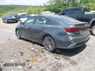 2024 Kia Forte GT-Line with VIN 3KPF54AD4RE713220, listed as a IAAI auction lot 42152996 with 37,649 mi miles. Bid and sale history available at carsss.com. Image 3.