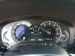 2018 BMW 5 Series 540i with VIN WBAJE5C51JG918565, listed as a Copart auction lot 48204955 with 74,474 mi miles and Salvage Title. Bid and sale history available at carsss.com. Image 9.