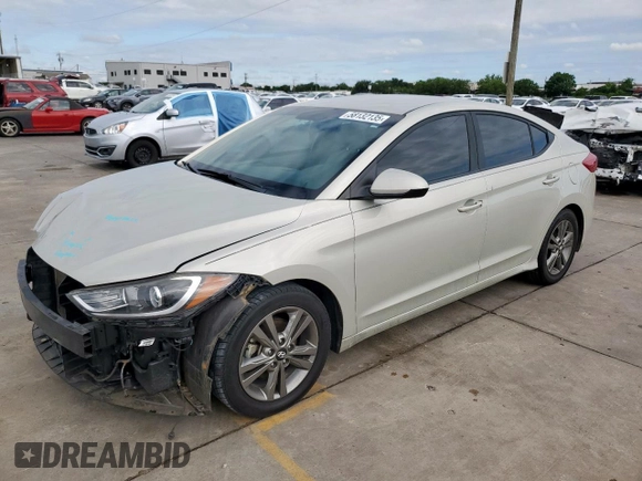 2017 Hyundai Elantra SE z VIN 5NPD84LF9HH022742, wystawiony jako Copart lot #58132135 z przebiegiem 89 798 mil mil oraz Szkoda całkowita • Salvage title. Historia ofert i sprzedaży dostępna na DreamBid. Obrazek 1.