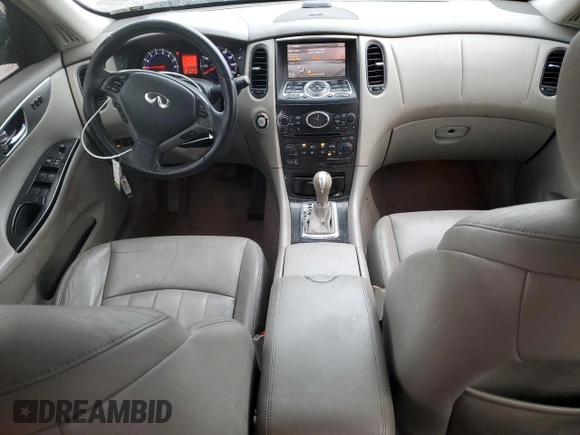 2008 Infiniti EX Journey with VIN JNKAJ09F58M359792, listed as a Copart auction lot 49978085 with 234,612 mi miles and Salvage Title. Bid and sale history available at DreamBid. Image 8.