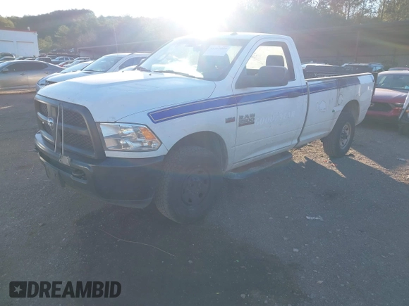 2018 Ram 2500 Tradesman with VIN 3C6LR4AT5JG356029, listed as a IAAI auction lot 41362039 with 125,396 mi miles. Bid and sale history available at carsss.com. Image 17.