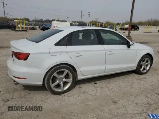 2016 Audi A3 Premium with VIN WAUB8GFF3G1050351, listed as a Copart auction lot 52283705 with Not Provided miles and Salvage Title. Bid and sale history available at DreamBid. Image 3.