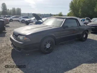 1987 Ford Mustang z VIN 1FABP44E3HF247142, wystawiony jako Copart lot #59888855 z przebiegiem 27 750 mil mil oraz Czysty tytuł • Clean title. Historia ofert i sprzedaży dostępna na DreamBid. Obrazek 1.