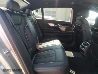 2020 BMW 7 Series 740i xDrive with VIN WBA7T4C03LGF97150, listed as a Copart auction lot 65481534 with 49,705 mi miles and Salvage Title. Bid and sale history available at carsss.com. Image 10.