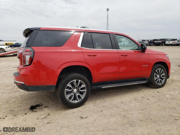 2024 Chevrolet Tahoe LT with VIN 1GNSCNKDXRR172419, listed as a Copart auction lot 53380735 with 20,919 mi miles and Salvage Title. Bid and sale history available at carsss.com. Image 3.