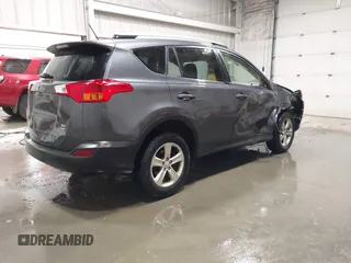 2013 Toyota RAV4 XLE with VIN JTMRFREV2DD027259, listed as a IAAI auction lot 41945054 with 116,513 mi miles and . Bid and sale history available at carsss.com. Image 4.