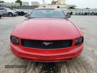 2005 Ford Mustang Deluxe с VIN 1ZVFT80N155125415, выставлен на аукционе Copart как лот 60487925 с пробегом 151 801 миль миль и Списание • Salvage title. История ставок и продаж доступна на DreamBid. Изображение 5.