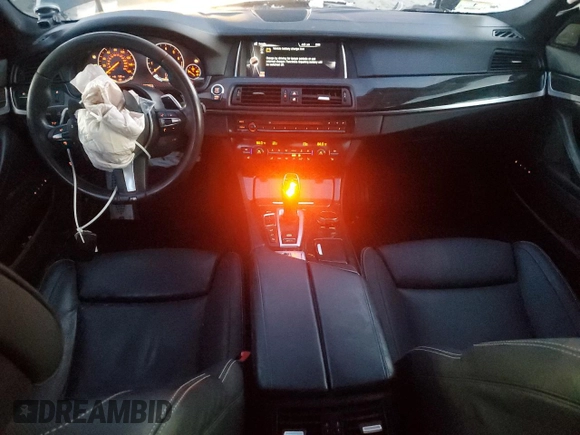 2016 BMW 5 Series 550i xDrive with VIN WBAKP9C52GD981190, listed as a Copart auction lot 85248244 with 90,962 mi miles and Salvage title. Bid and sale history available at DreamBid. Image 8.