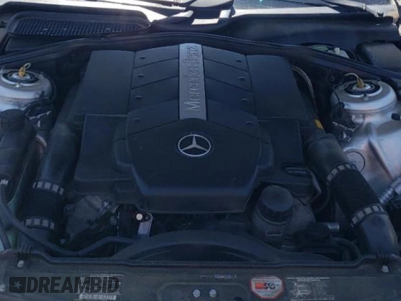 2003 Mercedes-Benz S-Class 4.3L with VIN WDBNG83J43A344741, listed as a Copart auction lot 61529804 with 168,189 mi miles and Salvage Title. Bid and sale history available at carsss.com. Image 11.