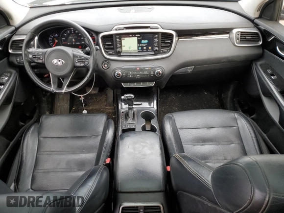2016 Kia Sorento SX with VIN 5XYPKDA59GG008256, listed as a Copart auction lot 48056665 with 216,055 mi miles and Salvage Title. Bid and sale history available at carsss.com. Image 8.