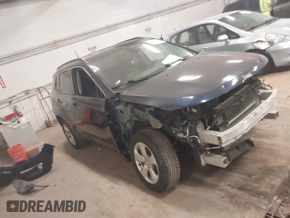 2020 Jeep Compass Latitude with VIN 3C4NJDBB7LT157086, listed as a IAAI auction lot 41263623 with 103,783 mi miles and . Bid and sale history available at DreamBid. Image 1.