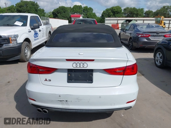 2015 Audi A3 1.8T Premium with VIN WAU6CLFF8F1121096, listed as a IAAI auction lot 42038667 with 178,994 mi miles. Bid and sale history available at carsss.com. Image 16.