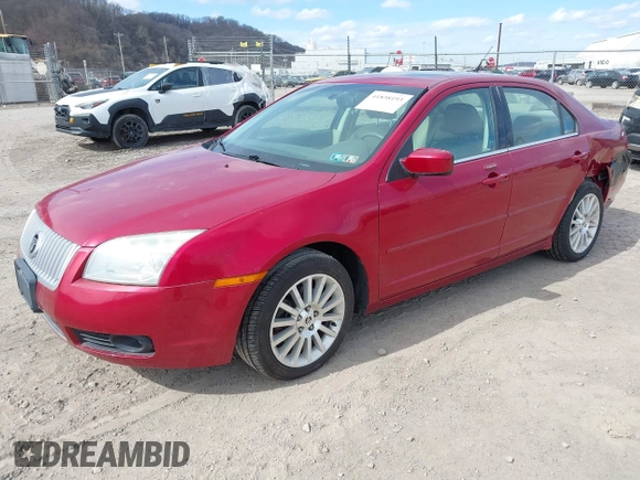 2009 Mercury Milan Premier with VIN 3MEHM02169R617668, listed as a IAAI auction lot 41838193 with 66,779 mi miles and . Bid and sale history available at DreamBid. Image 2.