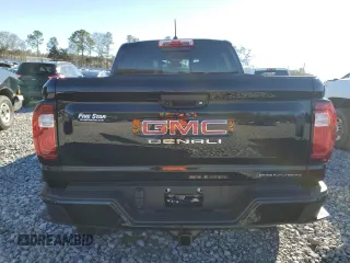 2024 GMC Canyon 4WD Denali with VIN 1GTP6FEK2R1190966, listed as a Copart auction lot 87812495 with 2,143 mi miles and Salvage Title. Bid and sale history available at carsss.com. Image 6.