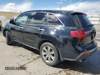 2012 Acura MDX Advance with VIN 2HNYD2H61CH519242, listed as a Copart auction lot 49576485 with 138,431 mi miles and Salvage title. Bid and sale history available at DreamBid. Image 2.