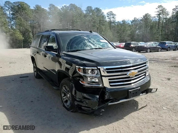 2017 Chevrolet Suburban LT with VIN 1GNSKHKC3HR308559, listed as a Copart auction lot 46332435 with 154,690 mi miles and Salvage Title. Bid and sale history available at carsss.com. Image 12.