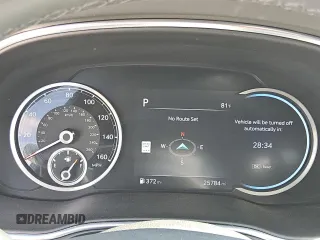 2024 Genesis GV80 z VIN KMUHBDSB8RU202476, wystawiony jako Copart lot #56059255 z przebiegiem 25 784 mil mil oraz Tytuł czysty. Historia ofert i sprzedaży dostępna na DreamBid. Obrazek 9.