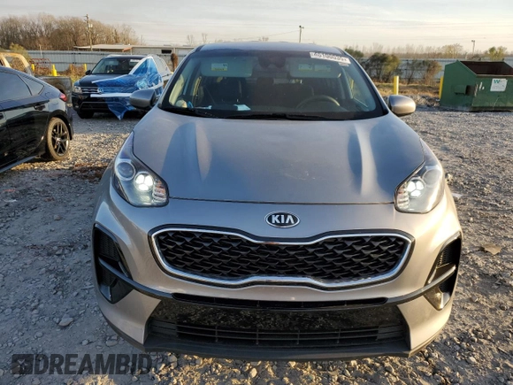 2021 Kia Sportage LX with VIN KNDPM3AC8M7944557, listed as a Copart auction lot 46100035 with 76,924 mi miles and Salvage Title. Bid and sale history available at carsss.com. Image 5.