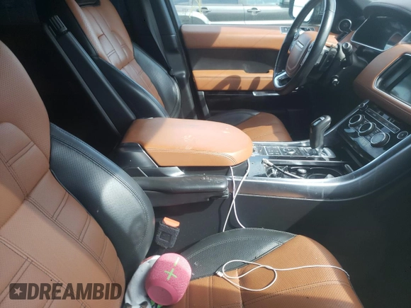 2016 Land Rover Range Rover Sport Autobiography с VIN SALWV2EF1GA569263, выставлен на аукционе Copart как лот 58666515 с пробегом Не указан миль и На запчасти • Non repairable. История ставок и продаж доступна на DreamBid. Изображение 10.